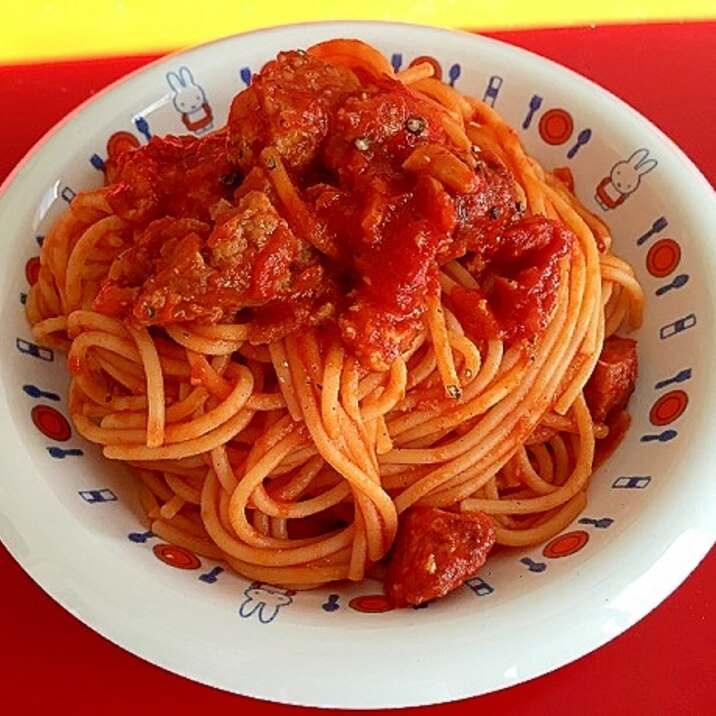 余ったハンバーグで ハンバーグトマトソースパスタ レシピ 作り方 By まいまい917 楽天レシピ 余ったハンバーグで ハンバーグトマトソースパスタ レシピ 作り方 By まいまい917 楽天レシピ